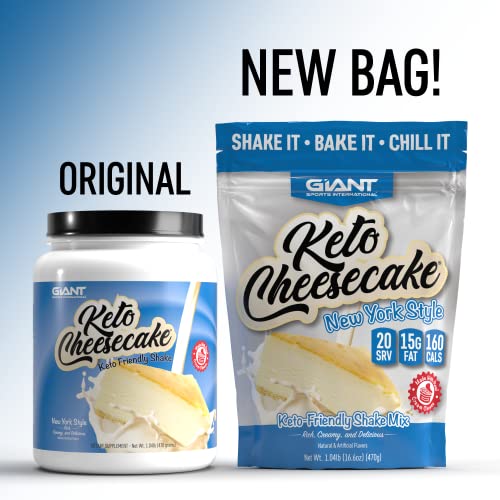Keto Cheesecake Shake Mix - 20 Servings, Gluten-Free
