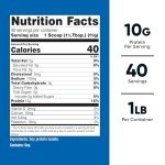 Nutricost Unflavored Soy Protein Isolate Powder, 1 LB