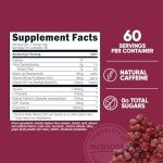 Nutricost Grape Energy Drink Powder - 60 Servings