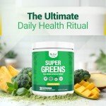 Organic Super Greens Powder - Pineapple Mango Flavor