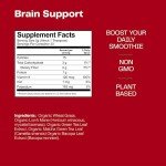 Amazing Grass Brain Booster Smoothie Mix, 30 Servings