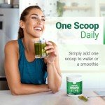 Organic Super Greens Powder with 20+ Whole Foods