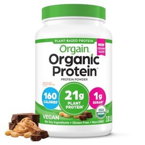 Orgain Vegan Protein Powder, Chocolate Peanut Butter