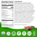 Orgain Organic Greens Powder with Probiotics - Berry