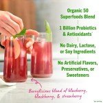 Orgain Organic Greens Powder with Probiotics - Berry