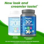 Orgain Organic Vegan Protein Powder - Vanilla 2.01lb