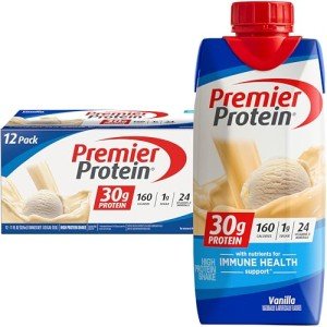 Vanilla Premier Protein Shake - 30g Protein, 12 Pack