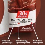 Chocolate Protein Shake with 30g Protein, 4 Count