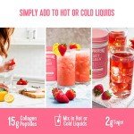 Strawberry Lemon Beauty Collagen with Hyaluronic Acid