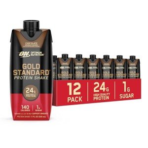 Optimum Nutrition Ready-to-Drink Protein Shake, Chocolate