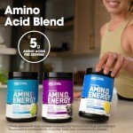 Optimum Nutrition Amino Energy Powder - Blue Raspberry