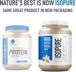 Isopure Vanilla Plant-Based Protein Powder, 20g Protein