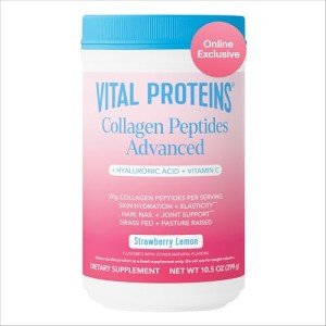 Vital Proteins Strawberry Lemon Collagen Peptides 10.5oz