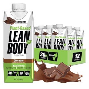 Vegan Chocolate Protein Shake - 30g Protein (12 Pack)
