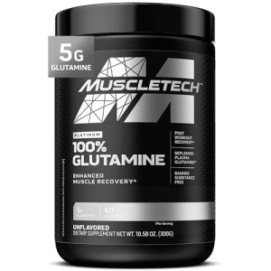 MuscleTech Pure L-Glutamine Powder for Recovery