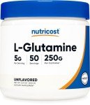 Nutricost L-Glutamine Powder - 250g Tub