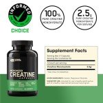 Optimum Nutrition Micronized Creatine Capsules, 2500mg