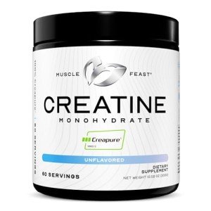 Muscle Feast Creapure Creatine Monohydrate Powder, 300g