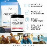 Muscle Feast Creapure Creatine Monohydrate Powder, 300g