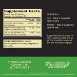 Zinc & Magnesium Supplement for Muscle Recovery & Endurance