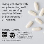 Double Strength L-Theanine Softgels for Focus & Relaxation