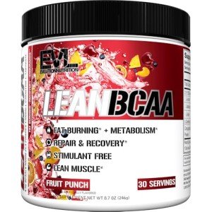 Evlution Stimulant-Free BCAA Powder - Fruit Punch