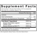 Force Factor Total Beets Superfood Powder for Energy