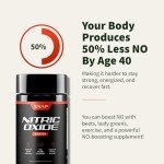 Nitric Oxide Booster with L Arginine & Ginseng