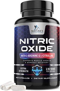 Extra Strength Nitric Oxide Booster - 240 Capsules