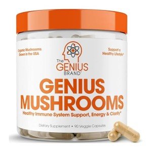 Genius Mushroom Supplement for Energy and Focus