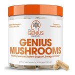 Genius Mushroom Supplement for Energy and Focus