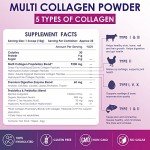 Nature Target Multi Collagen Peptides Powder - 35 Servings