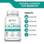 Multi Collagen Protein Capsules - 180 Count