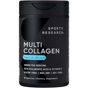Multi Collagen Pills with Vitamin C – 90 Capsules