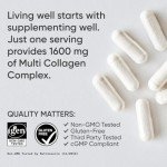 Multi Collagen Pills with Vitamin C – 90 Capsules