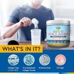 Multi Collagen Peptides Powder for Skin, Hair & Joints