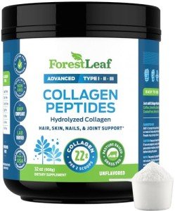 Unflavored Collagen Peptides Powder for Recovery