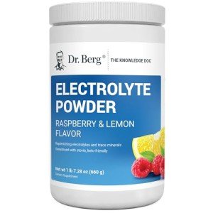 Dr. Berg Keto Electrolyte Powder – Raspberry Lemon Flavor