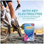 Emergen-C Hydration+ Sports Drink Mix, Raspberry Flavor