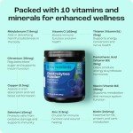 KEY NUTRIENTS Sugar-Free Blue Raspberry Electrolyte Powder