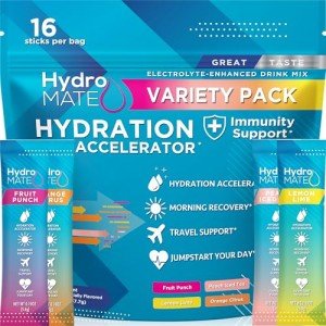HydroMATE Electrolytes Drink Mix Variety Pack