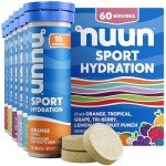 Nuun Sport Electrolyte Tablets – Mixed Flavors, 6 Pack