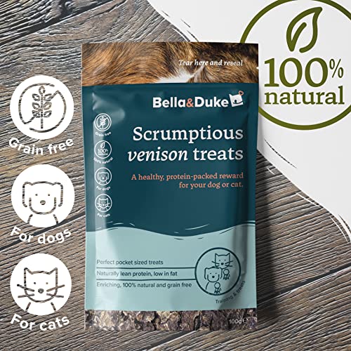 Bella & Duke Scrumptious Venison Dog Treats