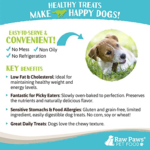 All-Natural Free-Range Venison Dog Jerky Treats - Grain-Free