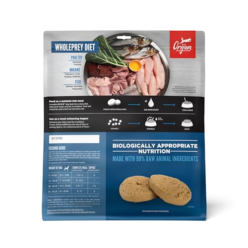 ORIJEN® Freeze Dried Raw Dog Food, High Protein, 16oz