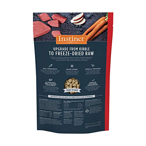 Instinct Freeze Dried Raw Grain Free Dog Food
