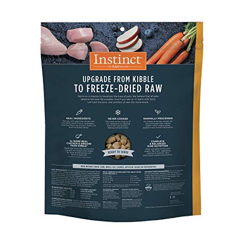 Instinct Freeze Dried Raw Chicken Dog Food, 27oz