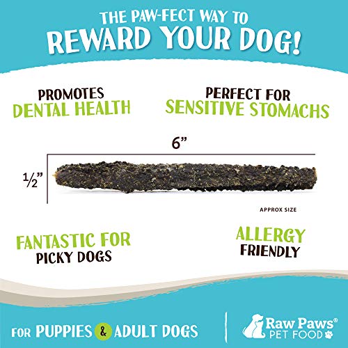 Raw Paws Lamb Tripe Sticks - All-natural Dog Treats