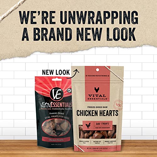 Freeze Dried Raw Chicken Hearts Dog Treats