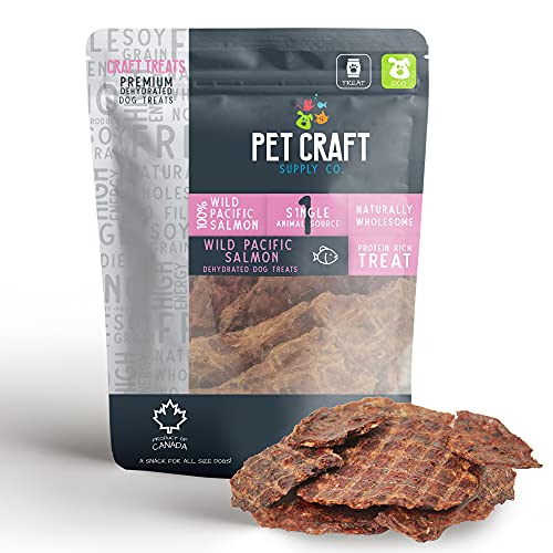 Wild Caught Dehydrated Pacific Salmon for Healthy Dog Treats